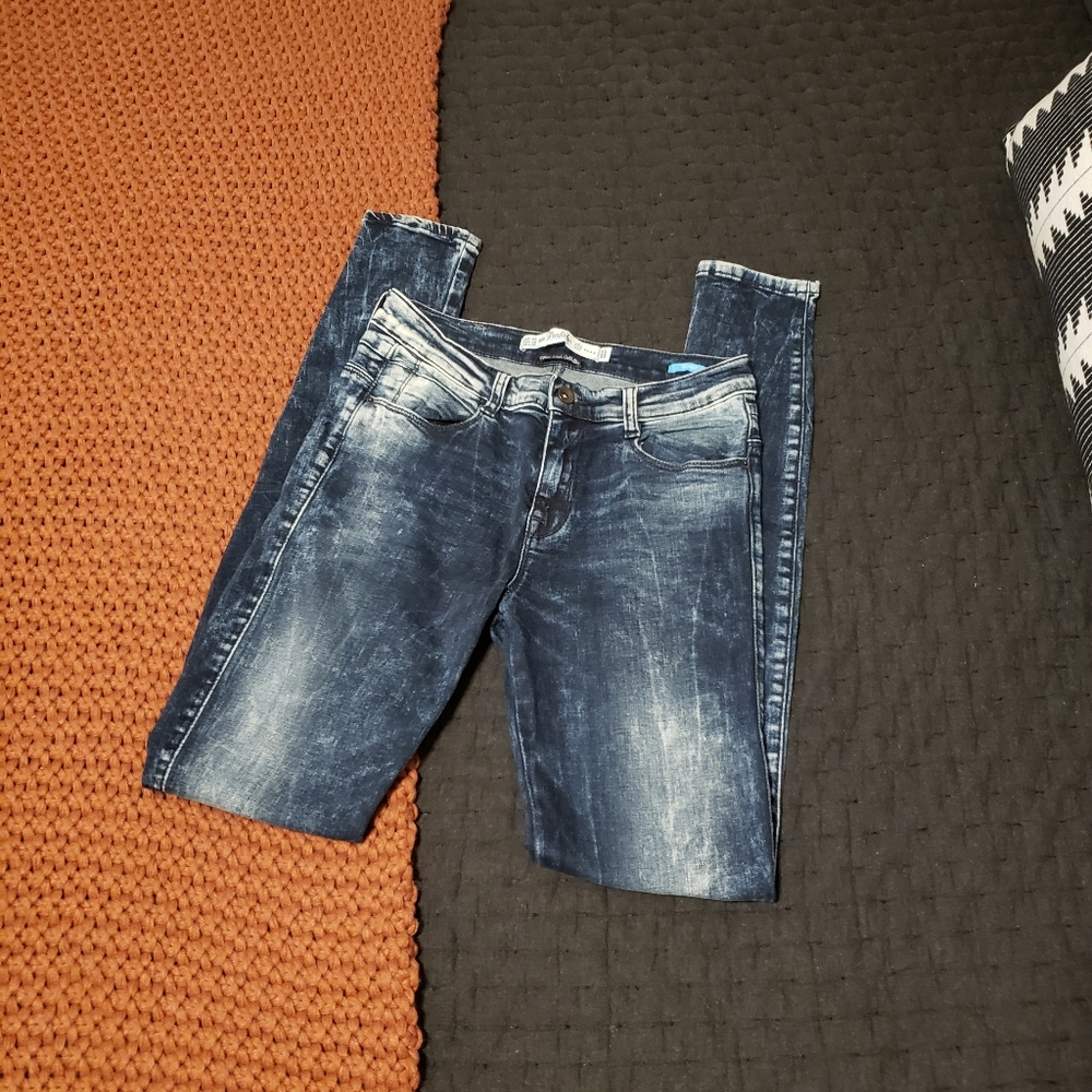 Zara Uniquely Dyed Skinny Jeans - Picture 4 of 10